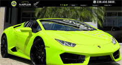 Desktop Screenshot of naplesmotorsports.com