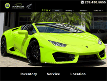 Tablet Screenshot of naplesmotorsports.com